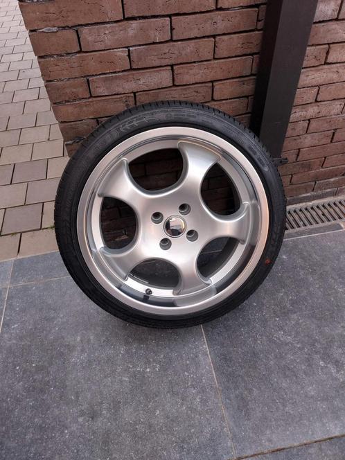 brock b2 17 duim 4x100, Auto-onderdelen, Banden en Velgen, Band(en), Gebruikt, Ophalen