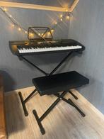 Elektrisch keyboard 61-key met standaard en bank, Muziek en Instrumenten, Ophalen, Met standaard