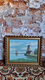 Olieverf op doek van Marine/Jos Mertens, Antiek en Kunst, Ophalen