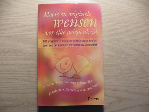 Boek ‘Mooie en originele wensen voor elke gelegenheid’., Boeken, Gedichten en Poëzie, Zo goed als nieuw, Ophalen of Verzenden