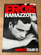 Poster Eros Ramazzotti World Tour, Enlèvement, Utilisé, Affiche, Œuvre d'art ou Peinture