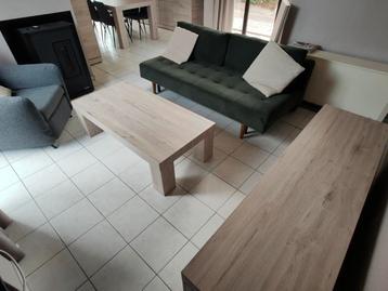 Complete salon: Etna meubelen + zetelbed nieuw beschikbaar voor biedingen