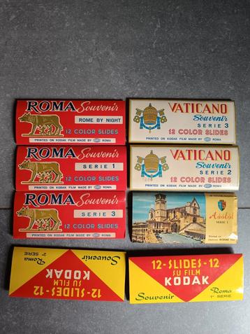 8 x 12 color slides Italië beschikbaar voor biedingen