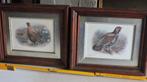 2 kaders met vogels, Ophalen