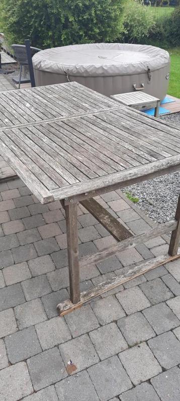 table de jardin pour bricoleur à donner, Enlèvement, Utilisé, Rectangulaire