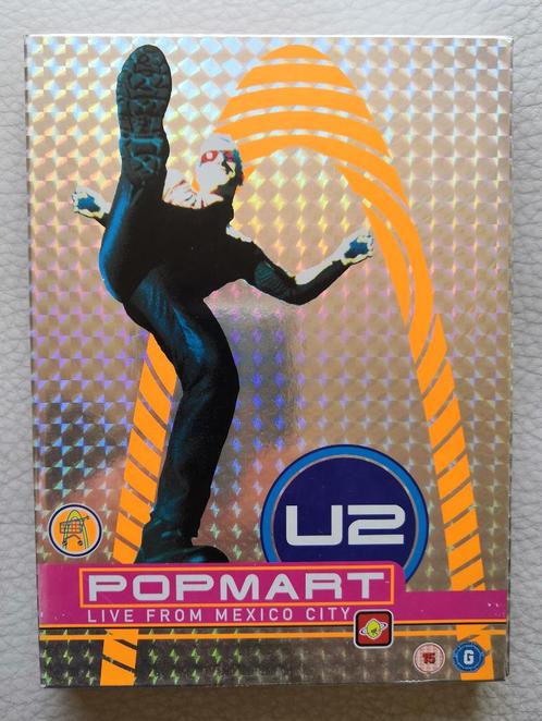 U2 - Popmart Live From Mexico City / 2 x DVD, Limited Editi, Cd's en Dvd's, Dvd's | Muziek en Concerten, Zo goed als nieuw, Muziek en Concerten