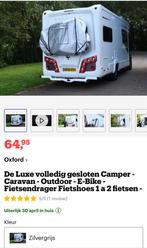 Fietsendrager hoes 1-2 fietsen camper OXFORD kwaliteit, Caravans en Kamperen, Zo goed als nieuw