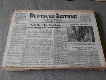 Zeitung Krant Nederland Bezetting Wehrmacht Kriegsmarine DAF beschikbaar voor biedingen
