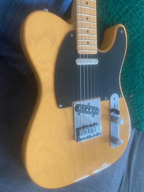 Fender Telecaster American Deluxe butterscotch blonde - mod, Muziek en Instrumenten, Snaarinstrumenten | Gitaren | Elektrisch