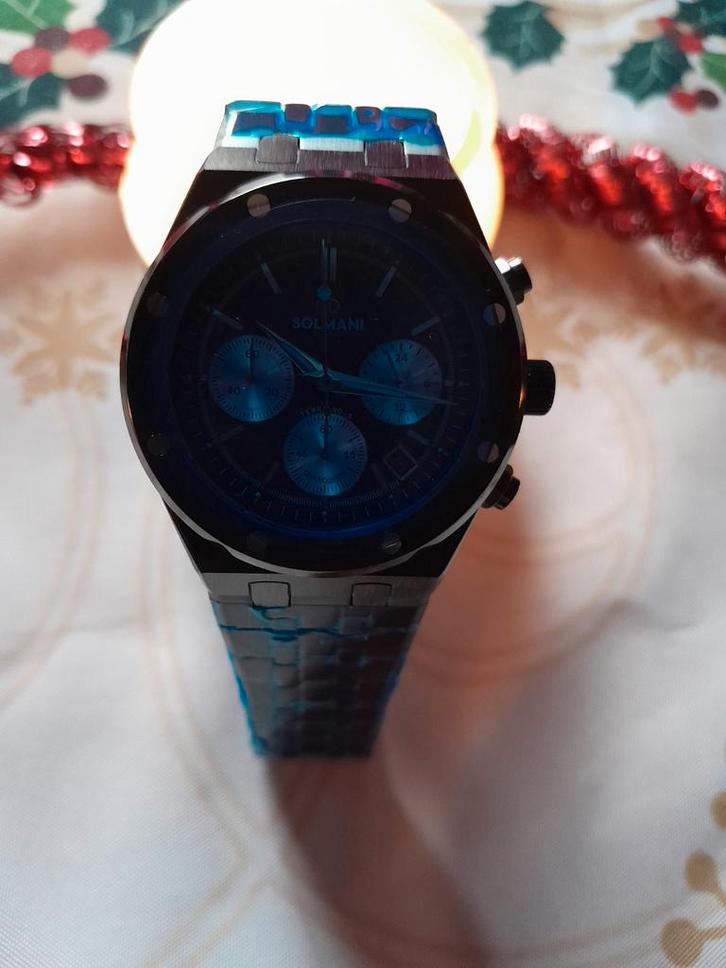 Montre marque solmani, Handtassen en Accessoires, Horloges | Heren