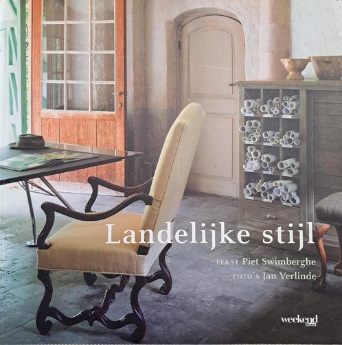 Interieurboek Landelijke stijl. Piet Swimberghe/Jan Verlinde, Livres, Maison & Jardinage, Comme neuf, Enlèvement