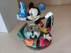 Mickey magicien avec boule à neige, Collections, Comme neuf, Mickey Mouse, Statue ou Figurine, Enlèvement ou Envoi