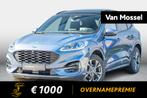 Ford Kuga PHEV ST-Line - Pano - Head Up - Driver Assist, Auto's, Gebruikt, Euro 6, 4 cilinders, Blauw