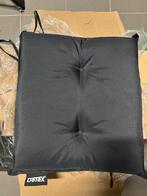 6 kussens voor stoelen 40 x 40 cm, Ophalen of Verzenden, Nieuw, Zwart, Vierkant