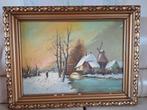 Peinture sur toile Édouard Braems, Antiek en Kunst, Ophalen