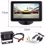 Achteruitrij camera + 4.3-monitor draadloos KJO66-D, Autos : Divers, Accessoires de voiture, Enlèvement ou Envoi, Neuf
