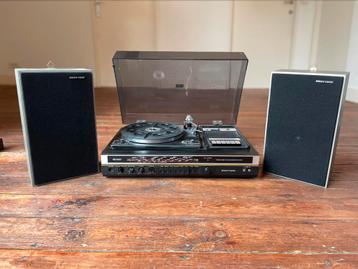Platine Vinyle & Lecteur cassette Vintage