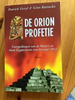 G. Ratinckx - De Orion-profetie, G. Ratinckx; P. Geryl, Ophalen of Verzenden, Zo goed als nieuw
