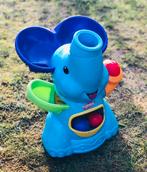 jouet enfant bébé éléphant elefun aéroballe bleu playskool