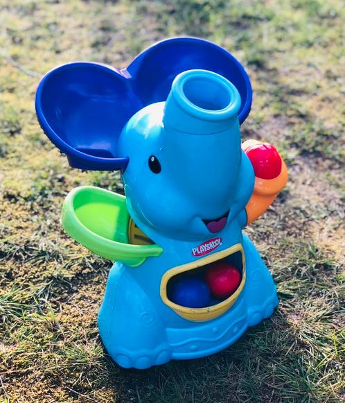 jouet enfant bébé éléphant elefun aéroballe bleu playskool, Kinderen en Baby's, Speelgoed | Babyspeelgoed