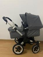 Bugaboo donkey duo 2 mélange grey in zeer goede staat., Kinderen en Baby's, Ophalen, Zo goed als nieuw, Bugaboo