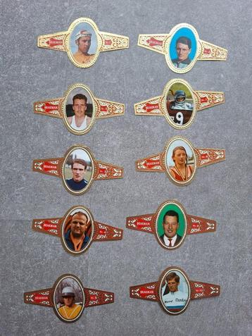 Sigarenbandjes sportkampioenen "Brakman"  beschikbaar voor biedingen