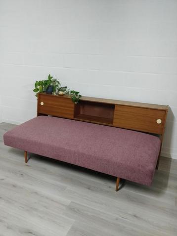 Vintage midcentury daybed | zetel | sofa retro  beschikbaar voor biedingen
