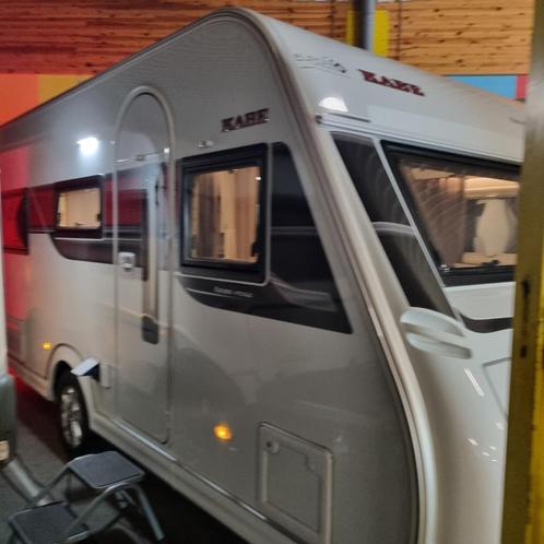 KABE ESTATE 470 GLE, Caravans en Kamperen, Caravans, Particulier, tot en met 4, Kabe, 2 aparte bedden, 5 tot 6 meter, Disselslot