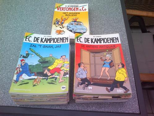 52 Fc de Kampioenen+11 Vertongen&co strips., Boeken, Stripverhalen, Zo goed als nieuw, Meerdere stripboeken, Ophalen of Verzenden