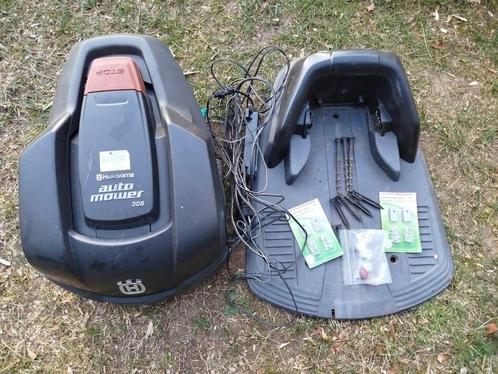 Husqvarna Automower 308, Tuin en Terras, Robotmaaiers, Gebruikt, Ophalen