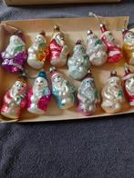 Oude kerstballen, kerstversiering jaren 40 50, Ophalen of Verzenden, Gebruikt