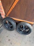 Yamaha Aerox Velgenset 13 inch Zwart met michelin banden, Fietsen en Brommers, Ophalen, Zo goed als nieuw