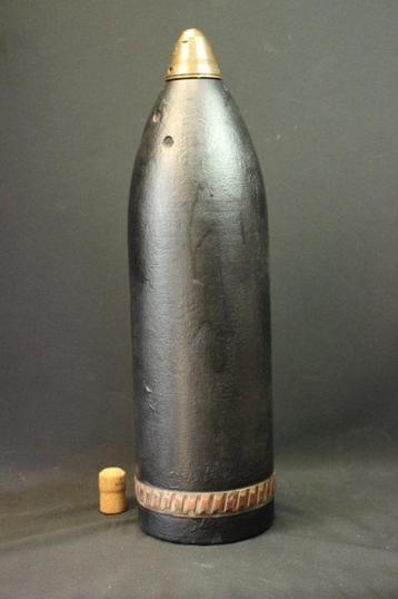 WO1 Britse 6 inch HE patroon LEEG beschikbaar voor biedingen