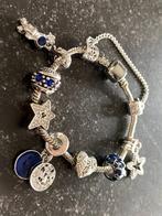 Magnifique bracelet avec coeur d'ange et étoile, NEUF, Bleu, Enlèvement ou Envoi, Neuf, Avec bracelets à breloques ou perles