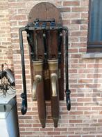 koperen waterpomp , koper ,  antiek , hoogte 150 cm, Tuin en Terras, Ophalen, Zo goed als nieuw, Handmatig, Regentonpomp