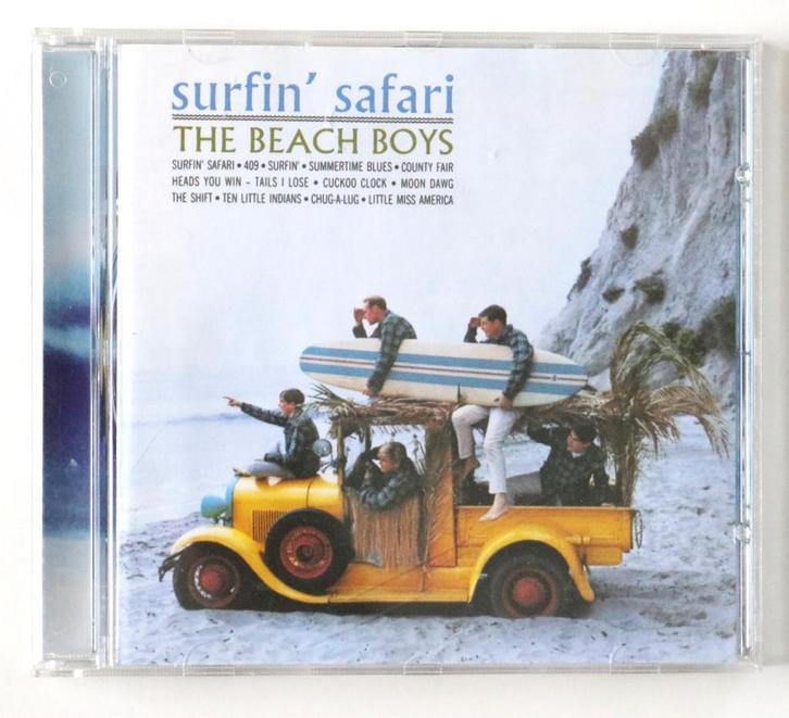 The Beach Boys – Surfin' Safari / Surfin' U.S.A. - CD, Cd's en Dvd's, Cd's | Rock, Zo goed als nieuw, Ophalen of Verzenden