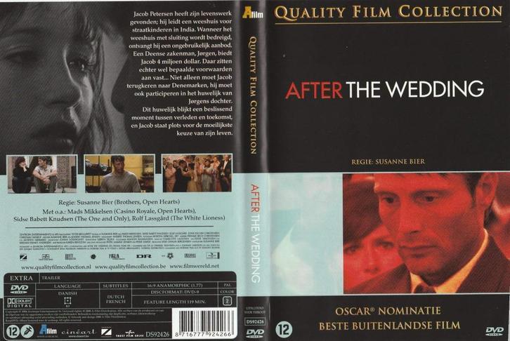 After The wedding (Oscar nominatie), Cd's en Dvd's, Dvd's | Drama, Zo goed als nieuw, Vanaf 12 jaar, Ophalen of Verzenden