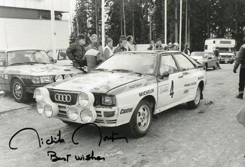 Michèle Mouton Audi Quattro A1 Swedish Rally 1983, Auto diversen, Overige Auto diversen, Ophalen of Verzenden