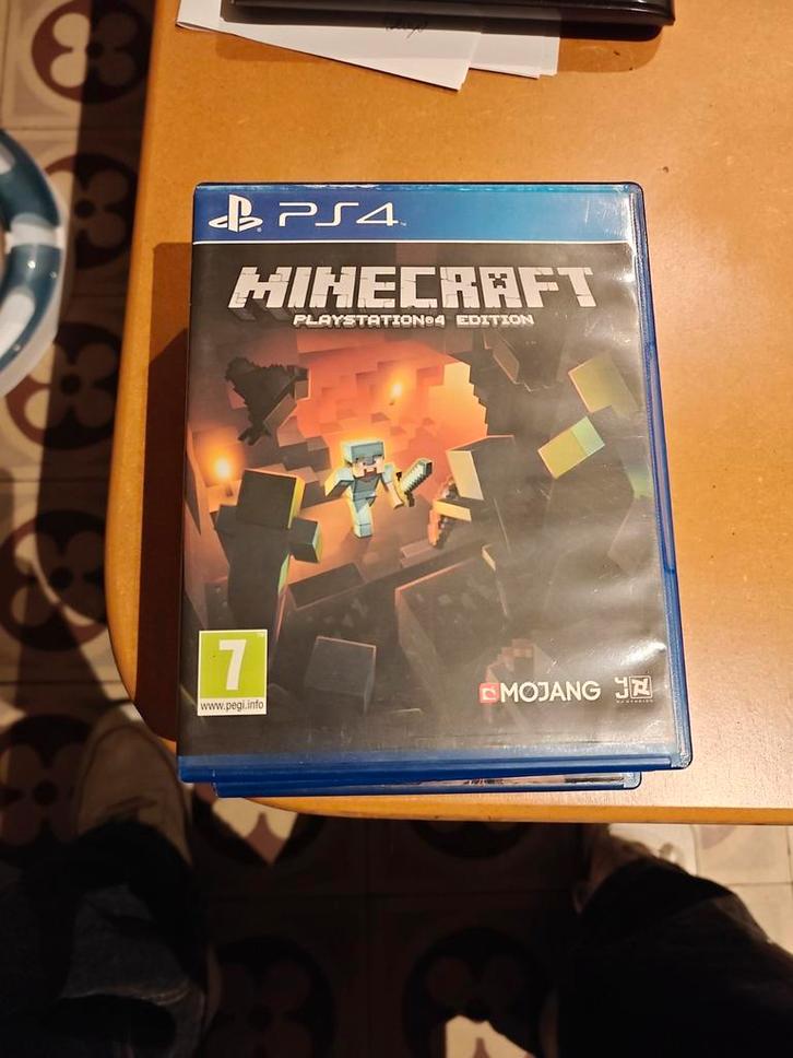 Minecraft, PS4, Games en Spelcomputers, Games | Sony PlayStation 4, Zo goed als nieuw, Overige genres, Vanaf 12 jaar, Online, Ophalen of Verzenden