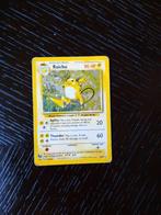 Raichu 14/102 Pokémon Base Set kaart. zeldzame holografisch, Hobby en Vrije tijd, Ophalen, Gebruikt, Losse kaart, Foil