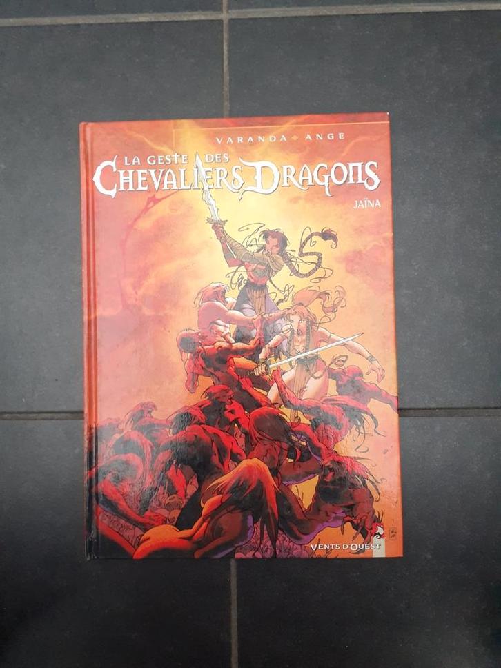 HET GEBAAR VAN DE DRAGON KNIGHTS E.O. 1998 gesigneerd, Boeken, Stripverhalen, Zo goed als nieuw, Verzenden
