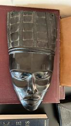 Masque africain en ebene, Antiquités & Art