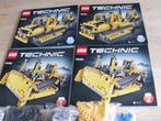 Lego, Technique : Modèle : Construction : Bulldozer 42028/20, Ensemble complet, Lego, Utilisé, Enlèvement ou Envoi
