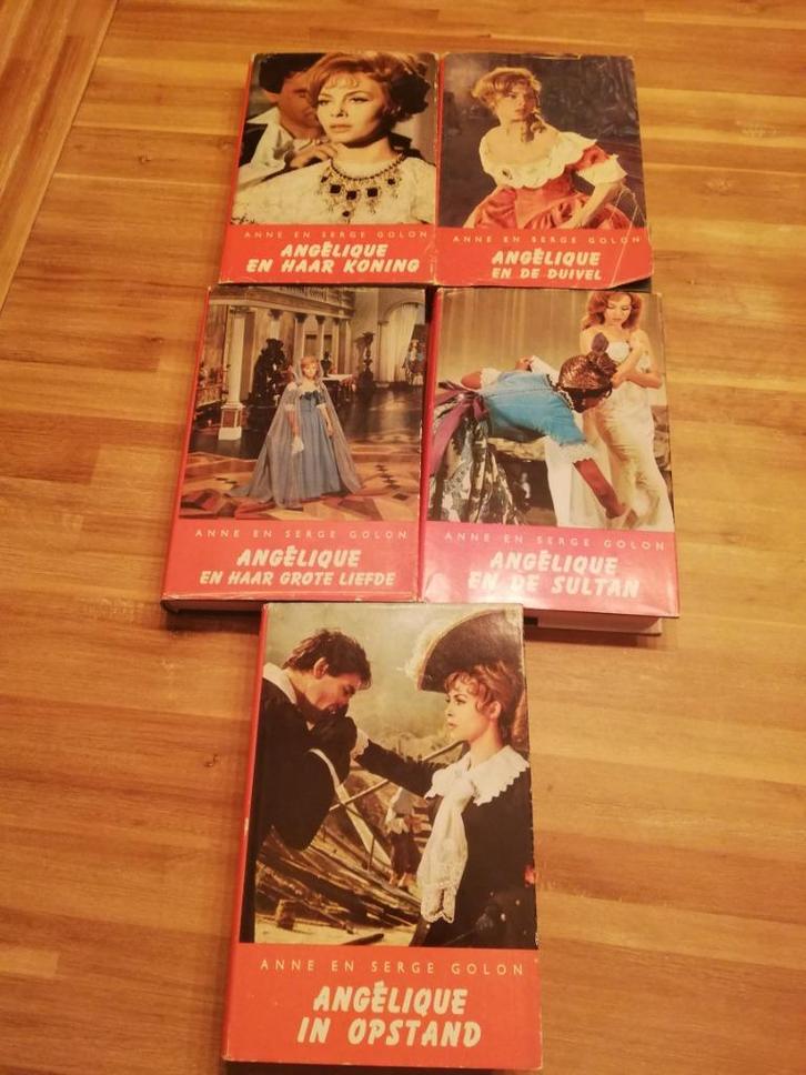ANGELIQUE LEESBOEKEN - ANNE EN SERGE GOLON, Boeken, Romans, Gelezen, Nederland, Ophalen of Verzenden