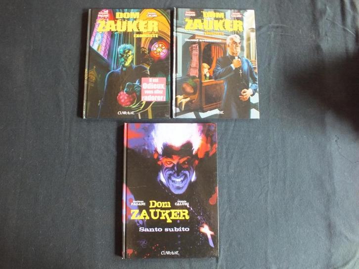 DOM ZAUKER EXORCISTE (3 ALBUMS E.O). EDITIONS CLAIR DE LUNE, Livres, BD, Comme neuf, Plusieurs BD, Enlèvement ou Envoi