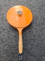 Cousances oranje gietijzeren braadpan maat 24 cm, Gebruikt, Ophalen of Verzenden