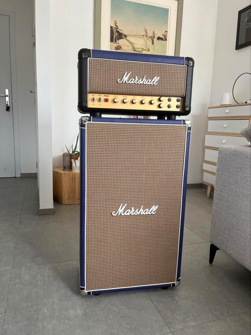 Marshall JTM45 2x12" Stack - KT66 van punt tot punt, Muziek en Instrumenten, Versterkers | Bas en Gitaar, Zo goed als nieuw, Ophalen