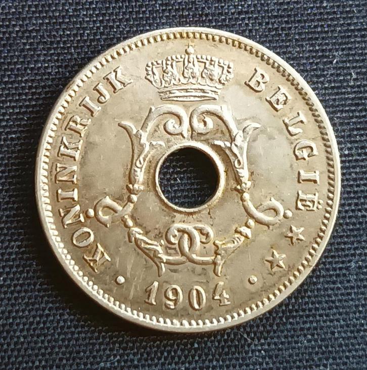 10 cent VL 1904 - Leopold II, Postzegels en Munten, Munten | België, Losse munt, Verzenden