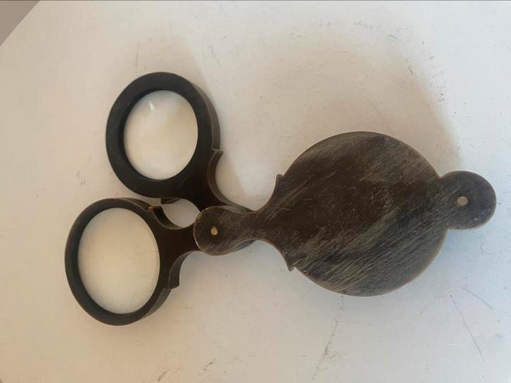 Vergrootglas voor juweliers in bakeliet, Antiek en Kunst, Curiosa en Brocante, Ophalen of Verzenden