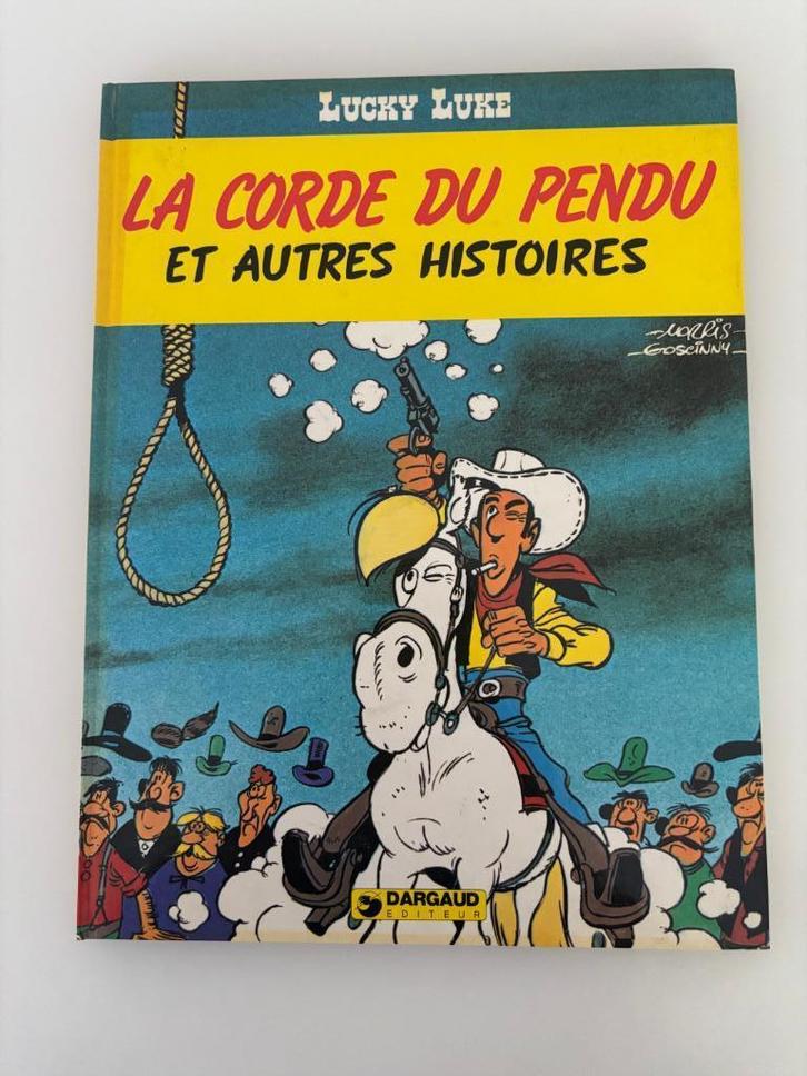 Morris Goscinny Lucky Luke 50 La Corde du Pendu EO 1982, Boeken, Stripverhalen, Gelezen, Eén stripboek, Ophalen of Verzenden